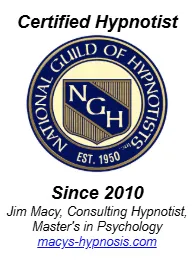 National Guild of Hypnotists Certified Hypnotist seal